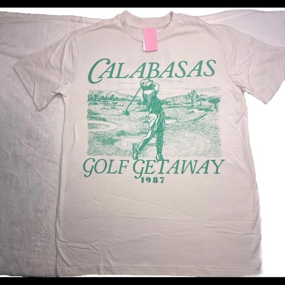 Zoe + Liv Graphic T-shirt Women Calabasas Good Giveaway choose your size 👇 - Picture 1 of 7